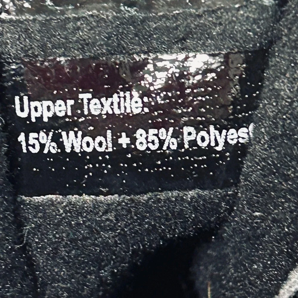 Sperry Womens‎ Duck Boots Plaid Wool Blend Side Zip Waterproof Winter Sz 9